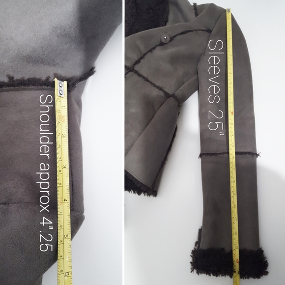 Nitrogen☆Faux shearling/ sherpa jacket - Picture 8 of 10